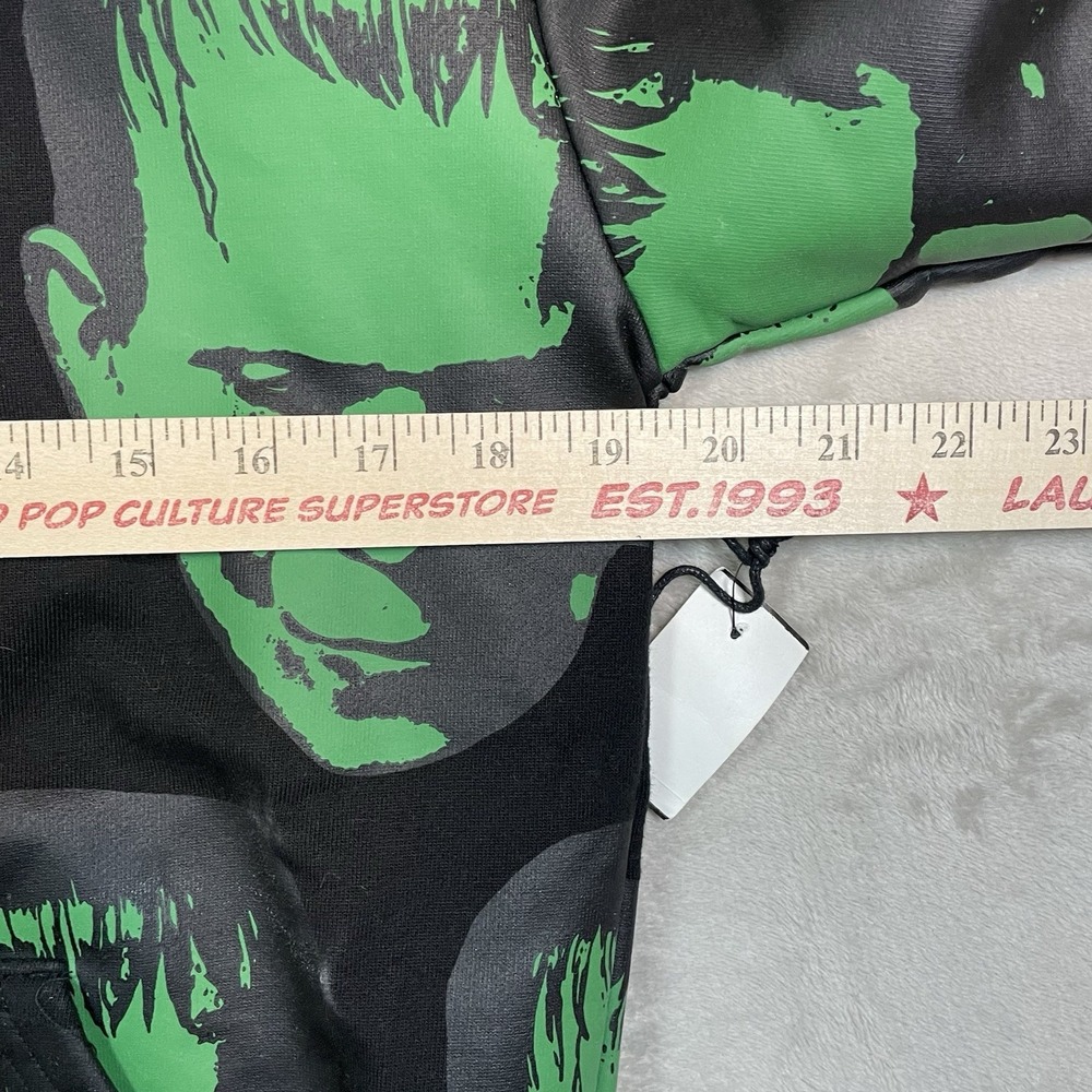 Universal Studios Frankenstein Hoodie Mens XS Horror‎ Nights Black Green Monster - Picture 5 of 9
